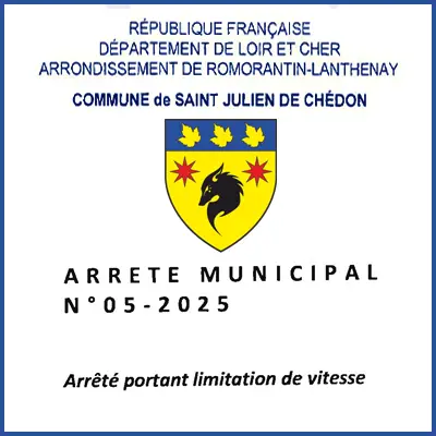 Arrêté Municipal N° 05-2025