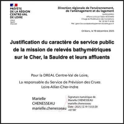 Interventions topobathymétrique