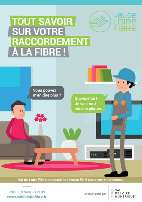 Arrivée de la fibre !