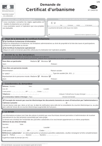 certificat urbanisme 1